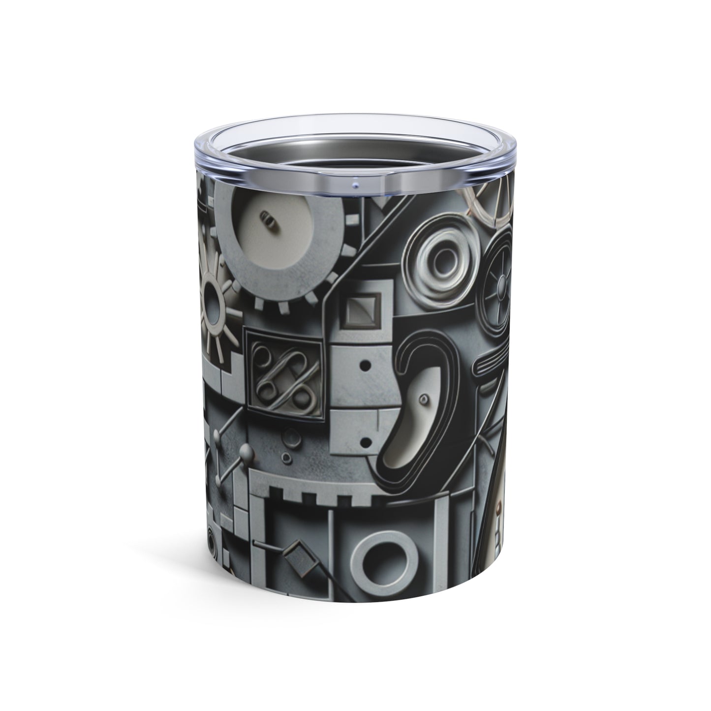 "Capas temporales: el viaje de la vida a través de imágenes abstractas" - The Alien Tumbler 10oz Concept Art