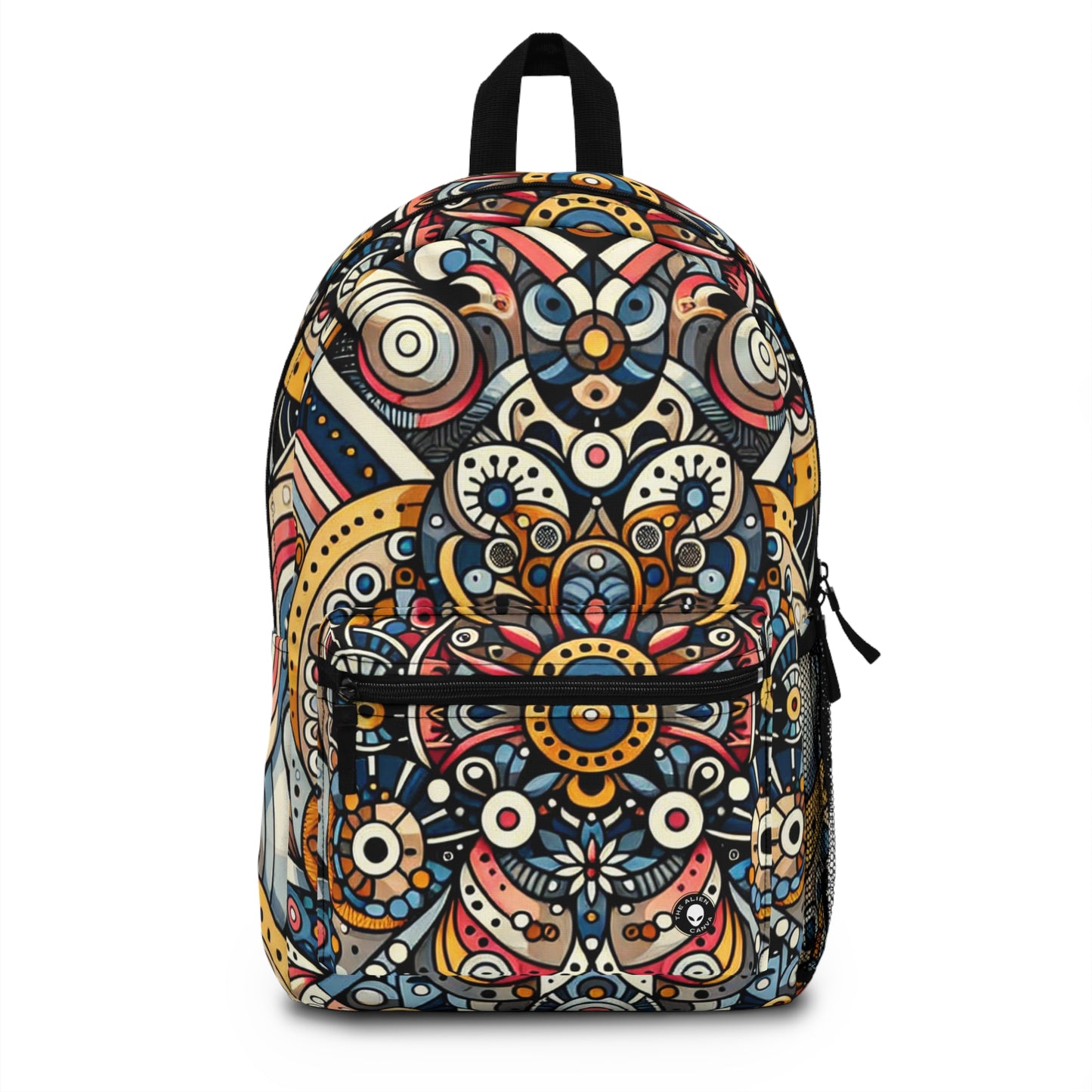 "Moroccan Mosaic Masterpiece" - The Alien Backpack Pattern Art