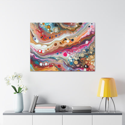 "Cosmic Colours: Creating a Mesmerizing Acrylic Pour Inspired by Celestial Nebulas" - The Alien Canva Acrylic Pouring