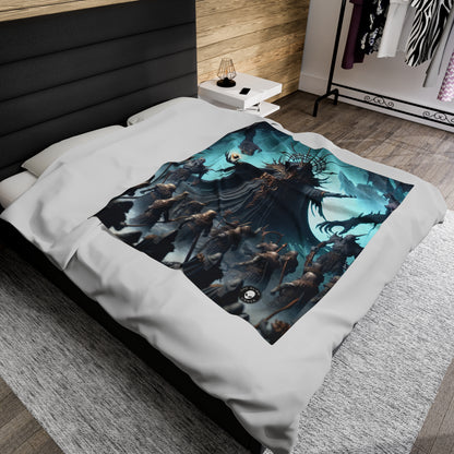 "The Battle for the One Ring" - The Alien Velveteen Plush Blanket