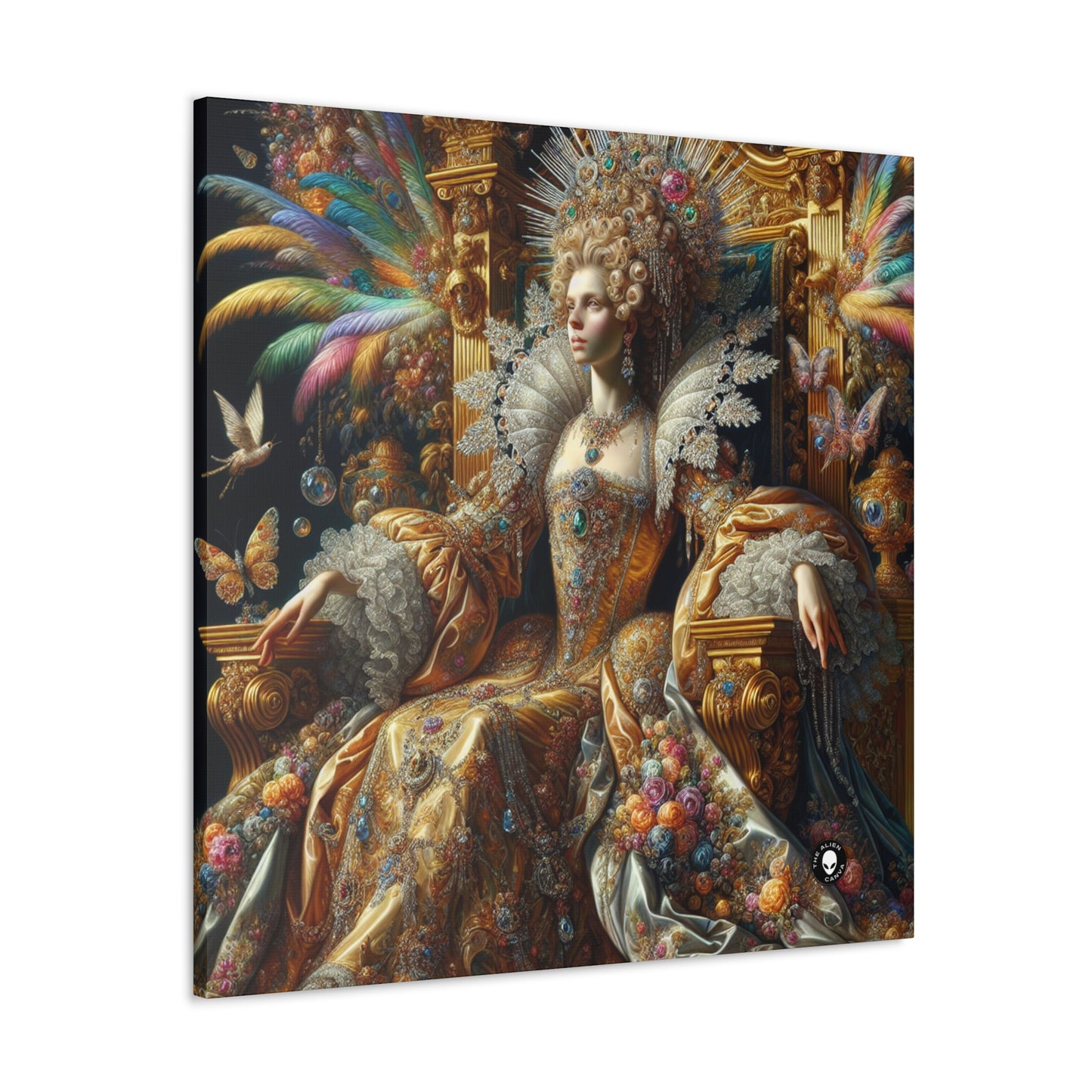 "La splendeur d'une reine de la Renaissance" - The Alien Canva Rococo