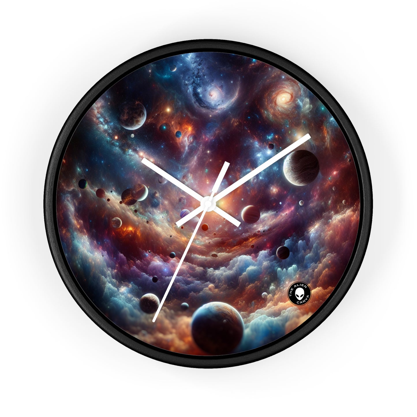 "Galactic Symphony" - The Alien Wall Clock