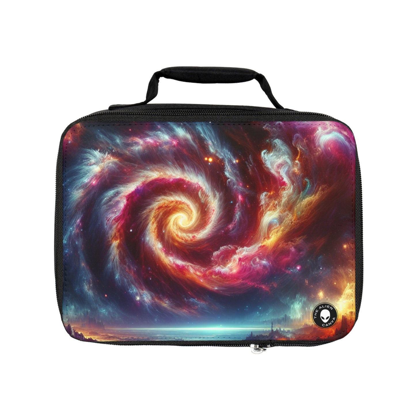 "Starry Skies: A Cosmic Canvas"- The Alien Lunch Bag