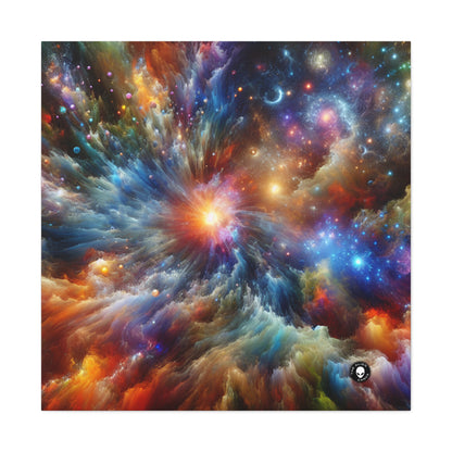 "Galactic Creation: A Kaleidoscope of Cosmic Wonder" - The Alien Canva