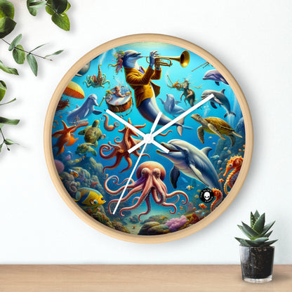 "Musical Reef Spectacle" - The Alien Wall Clock