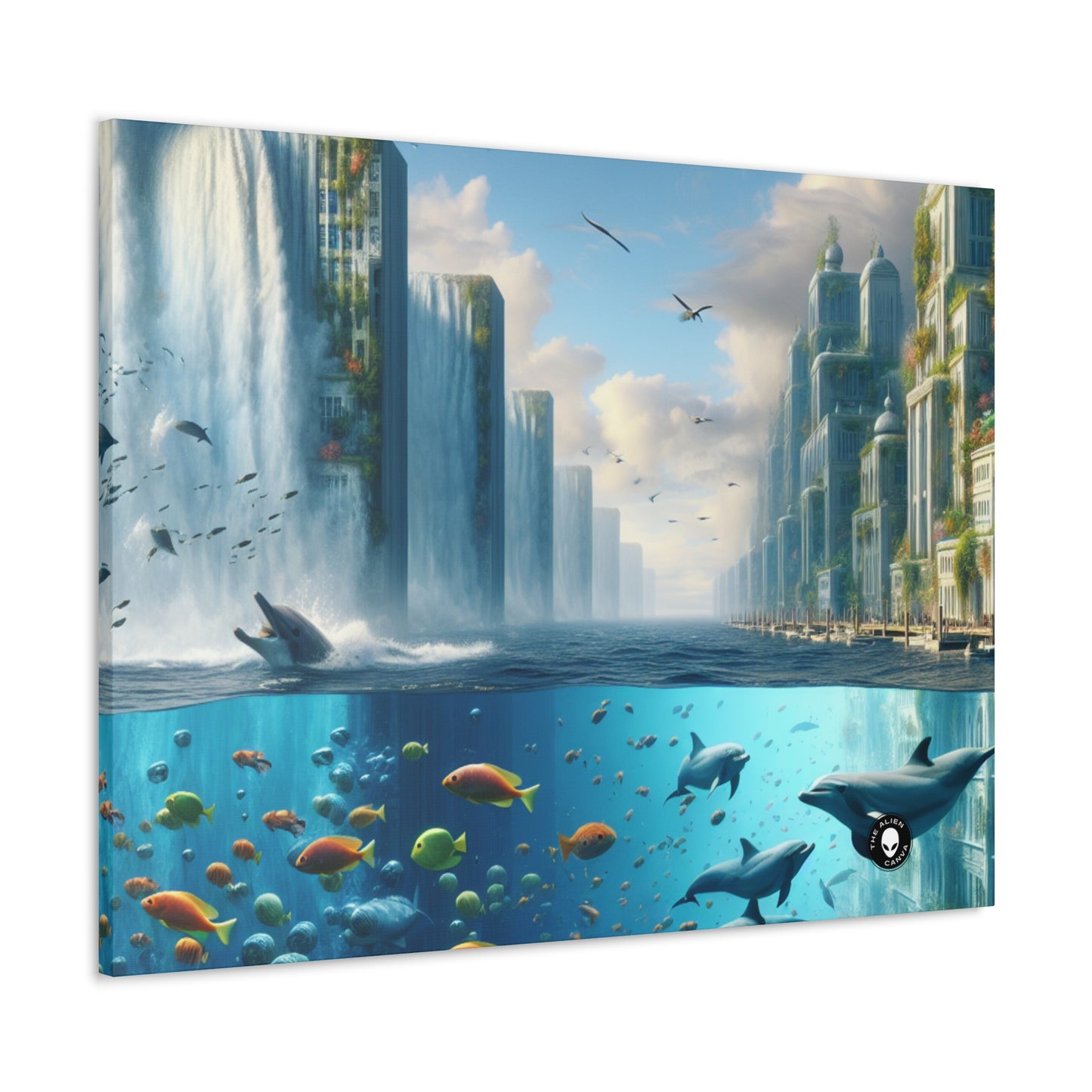 "City of Atlantis: Imagination Unleashed" - The Alien Canva