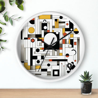 "Equilibrio en abstracto: suprematismo geométrico" - El suprematismo del reloj de pared alienígena