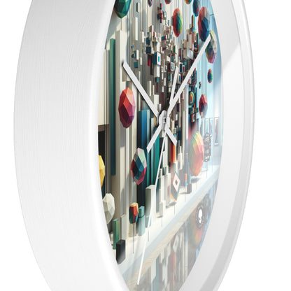 "Dreamscape: An Interactive Sound and Light Experience" - The Alien Wall Clock Installation Art