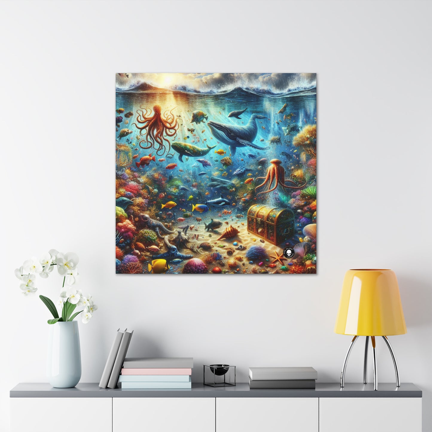 "Underwater Wonderland" - The Alien Canva