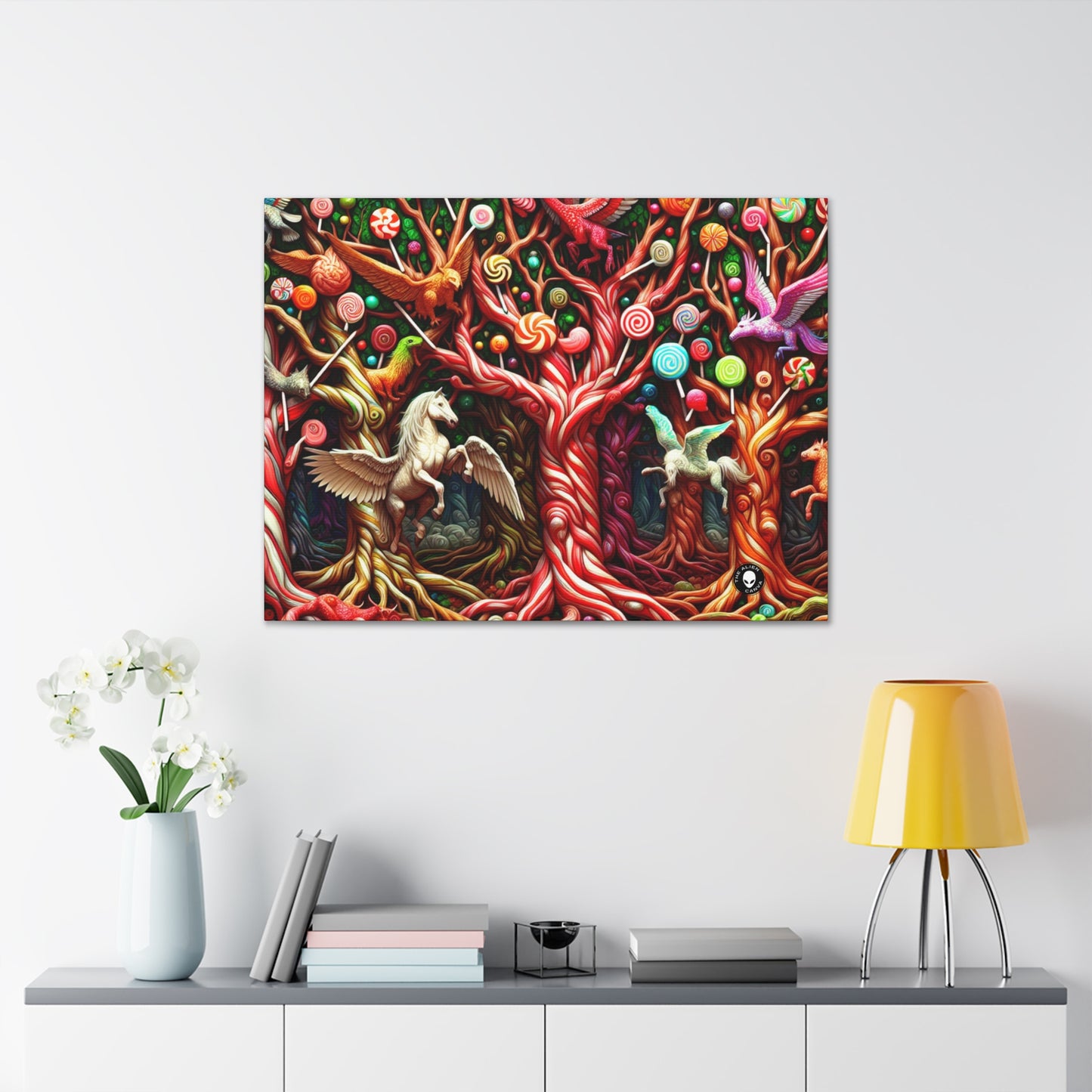 "Sweet Forest Whimsy" - The Alien Canva