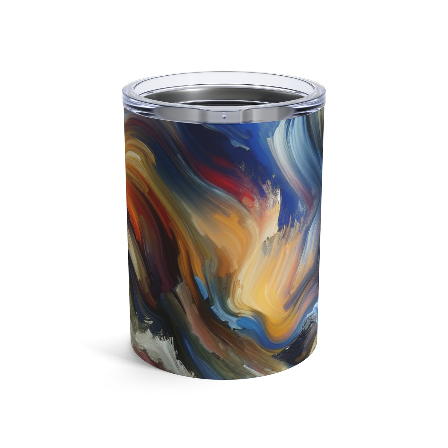 "Cacophony of Conflict" - The Alien Tumbler 10oz Expressionism