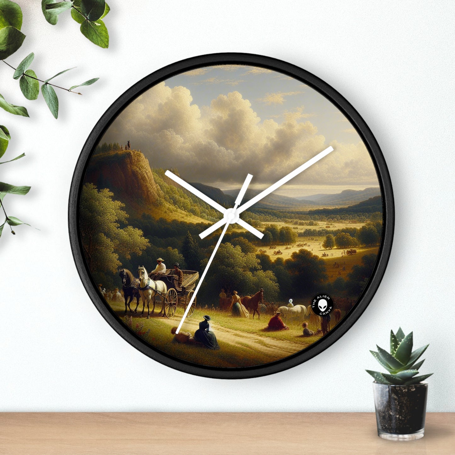 Everyday Treasures: Revealing the Artistic Beauty of Mundane Objects - The Alien Wall Clock Realism