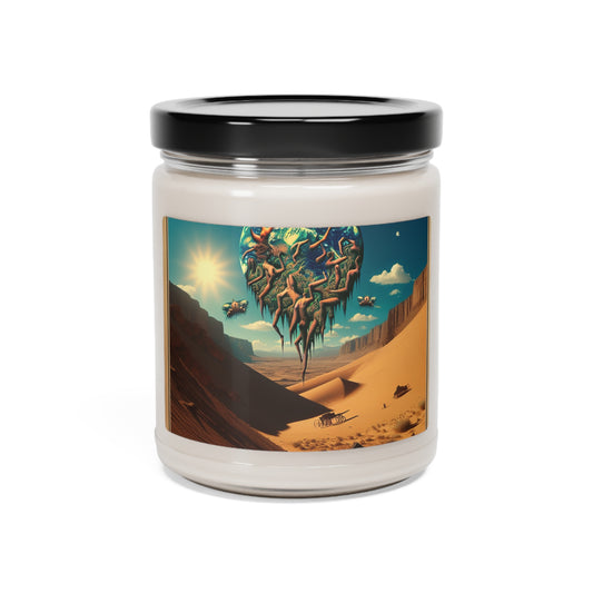 "Uprising in the Outback" - The Alien Scented Soy Candle 9oz Surrealism Style