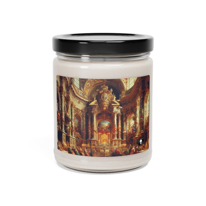 "Masquerade Majesty: A Regal Baroque Ballroom" - The Alien Scented Soy Candle 9oz Baroque