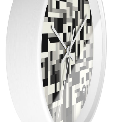 "Paysage urbain dans le cubisme analytique" - L'horloge murale extraterrestre Cubisme analytique