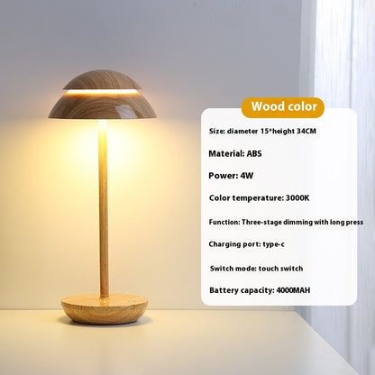 Table Lamp Decoration Bedroom Bedside Lamp Simple Remote Control Small Night Lamp