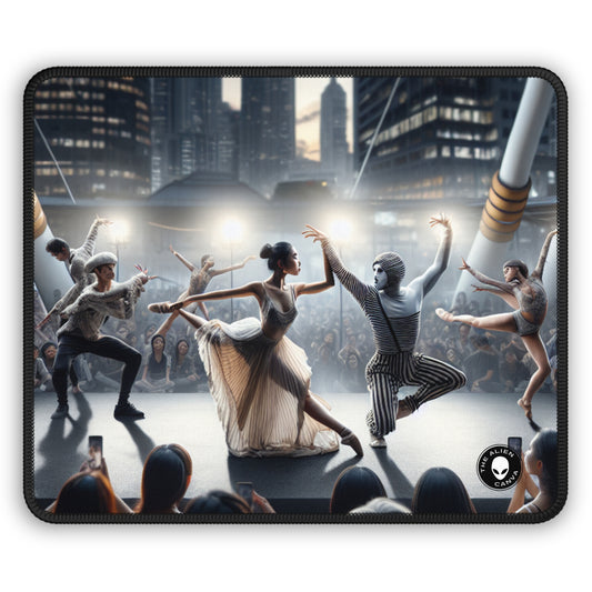 "Seasonal Elements: A Dynamic Performance Art Piece" - The Alien Gaming Mouse Pad Performance Art