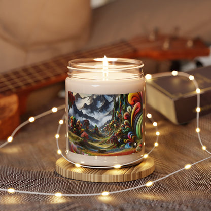 "Candy Mountains and Whimsical Valleys" - The Alien Scented Soy Candle 9oz