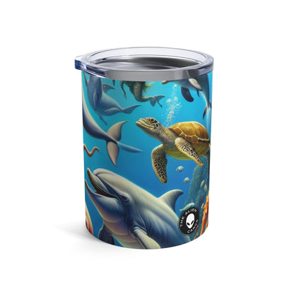 "Musical Reef Spectacle" - The Alien Tumbler 10oz