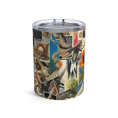 "Mysterious Poetry of the Natural World" - The Alien Tumbler 10oz Dadaism Style