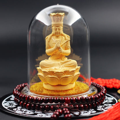 Buddha statue car decoration