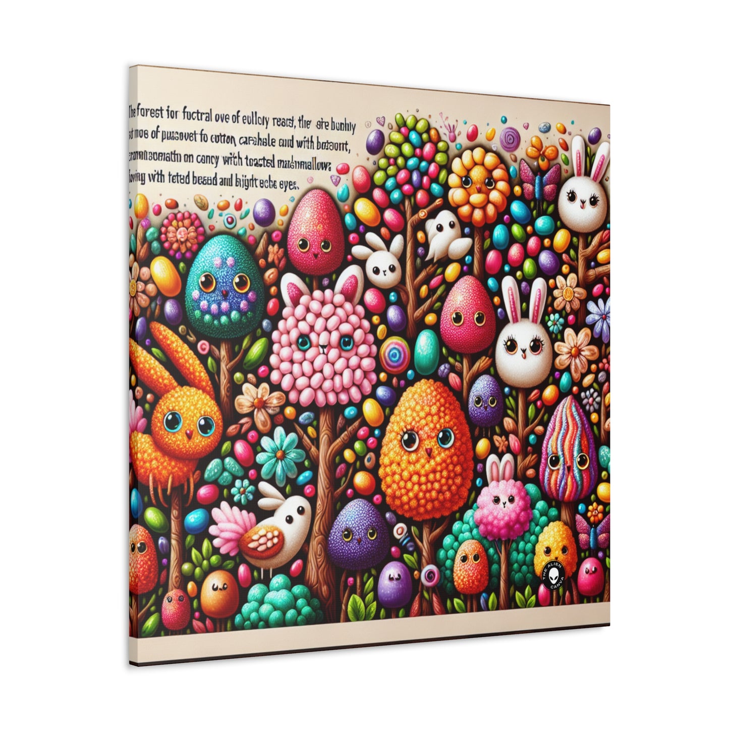 "Jellybean Forest Fantasy" - La Toile Alien