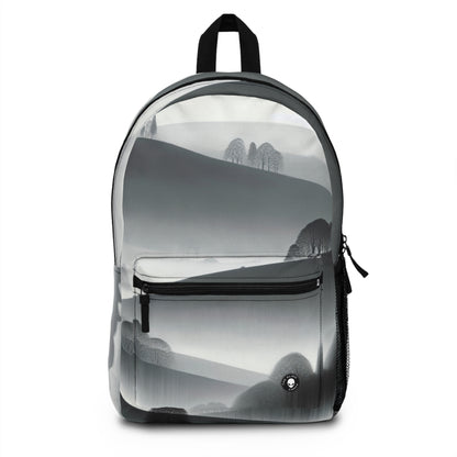 "Grey Tonalism: Hillside in Fog" - The Alien Backpack