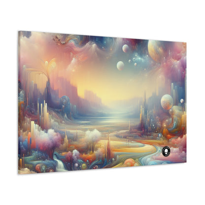 "Dreamscape Delights: A Surreal Painting" - The Alien Canva