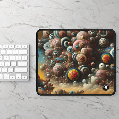 "Dreamscape Sojourn" - The Alien Gaming Mouse Pad Surrealism