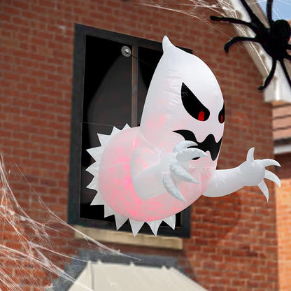 Nuevo Decoración inflable de Halloween, fantasma al aire libre,