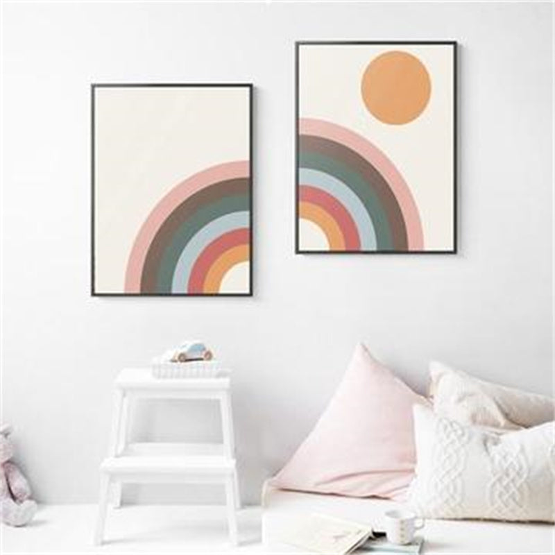 Sunny Rainbow Home Canvas Decoration Painting