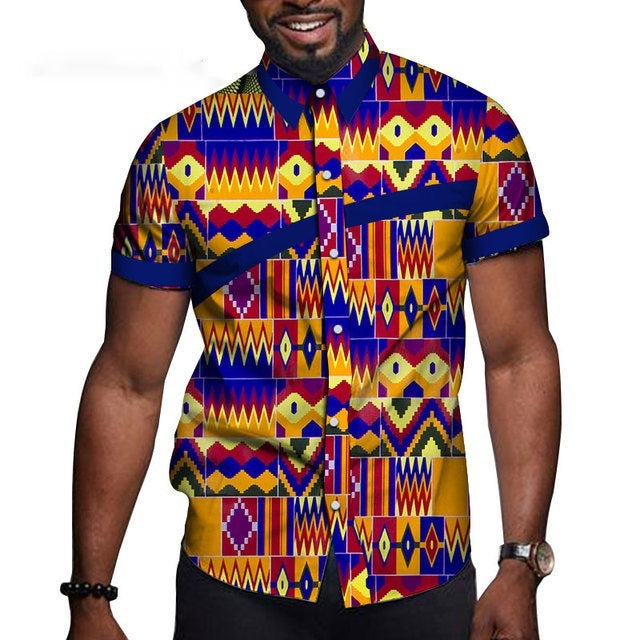 Camisa de manga corta para hombre