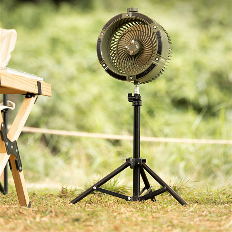 Outdoor Camping Lighting Desktop Fan USB