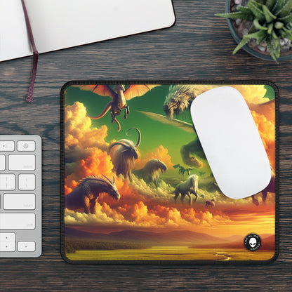 "Skyborne Realms" - The Alien Gaming Mouse Pad