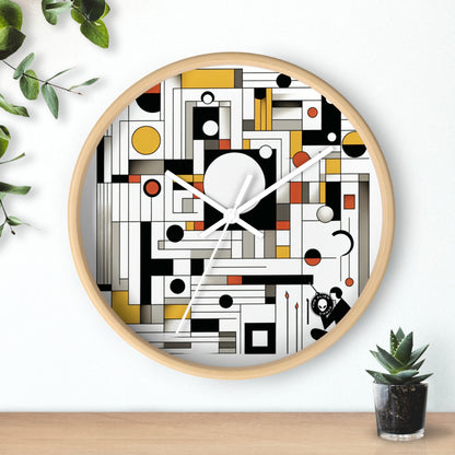 "Equilibrio en abstracto: suprematismo geométrico" - El suprematismo del reloj de pared alienígena