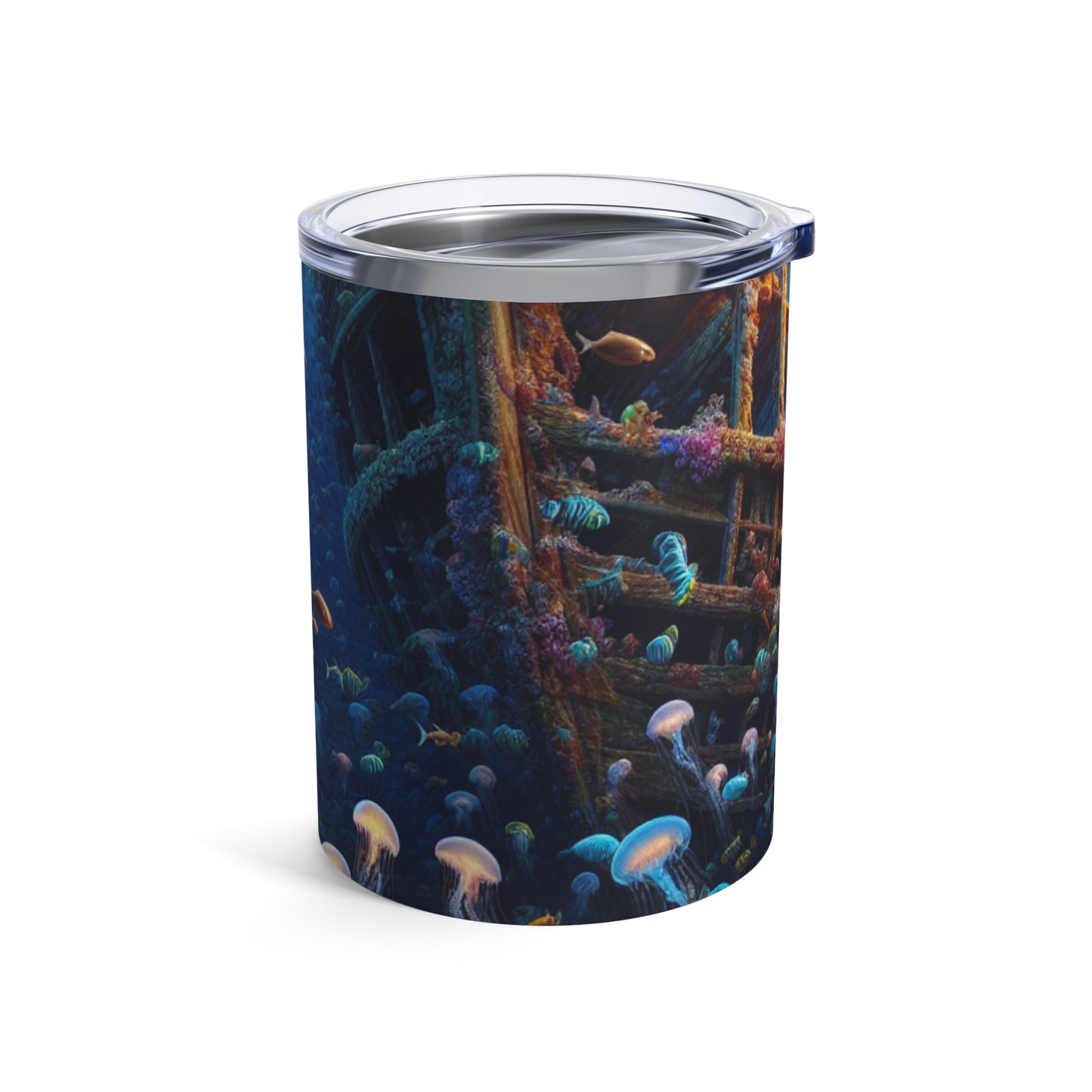 "Enigmatic Underwater World" - The Alien Tumbler 10oz