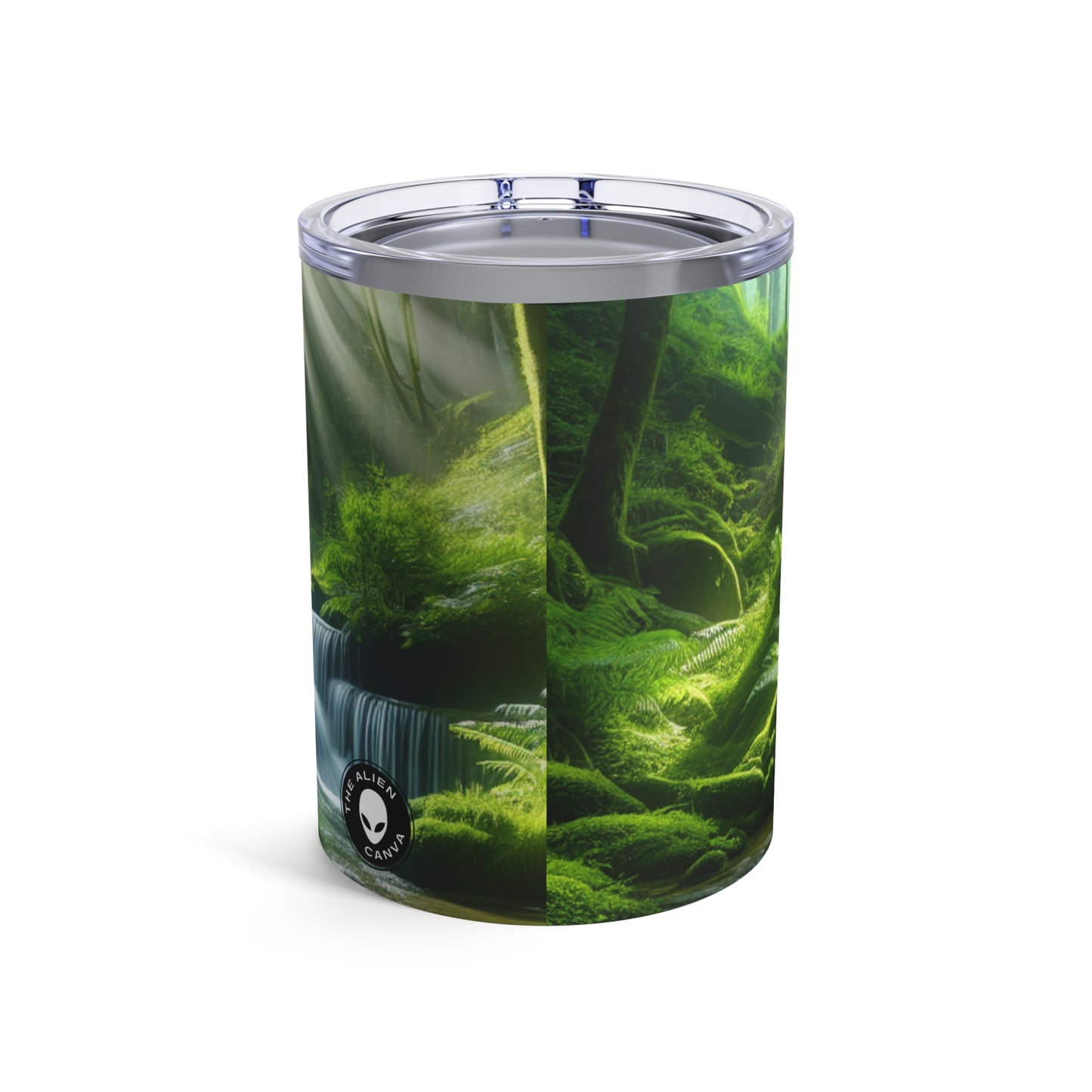 "Oasis de cascada encantadora": vaso Alien de 10 oz