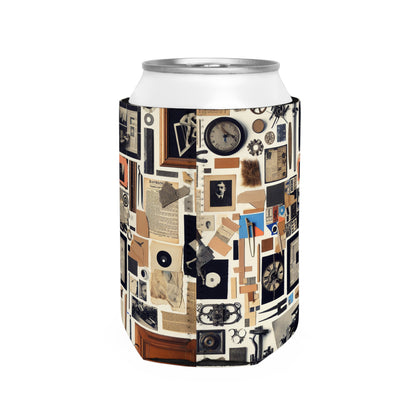 "Chaos in Modernity: A Journey to Meaning" - The Alien Can Cooler Sleeve Dadaism