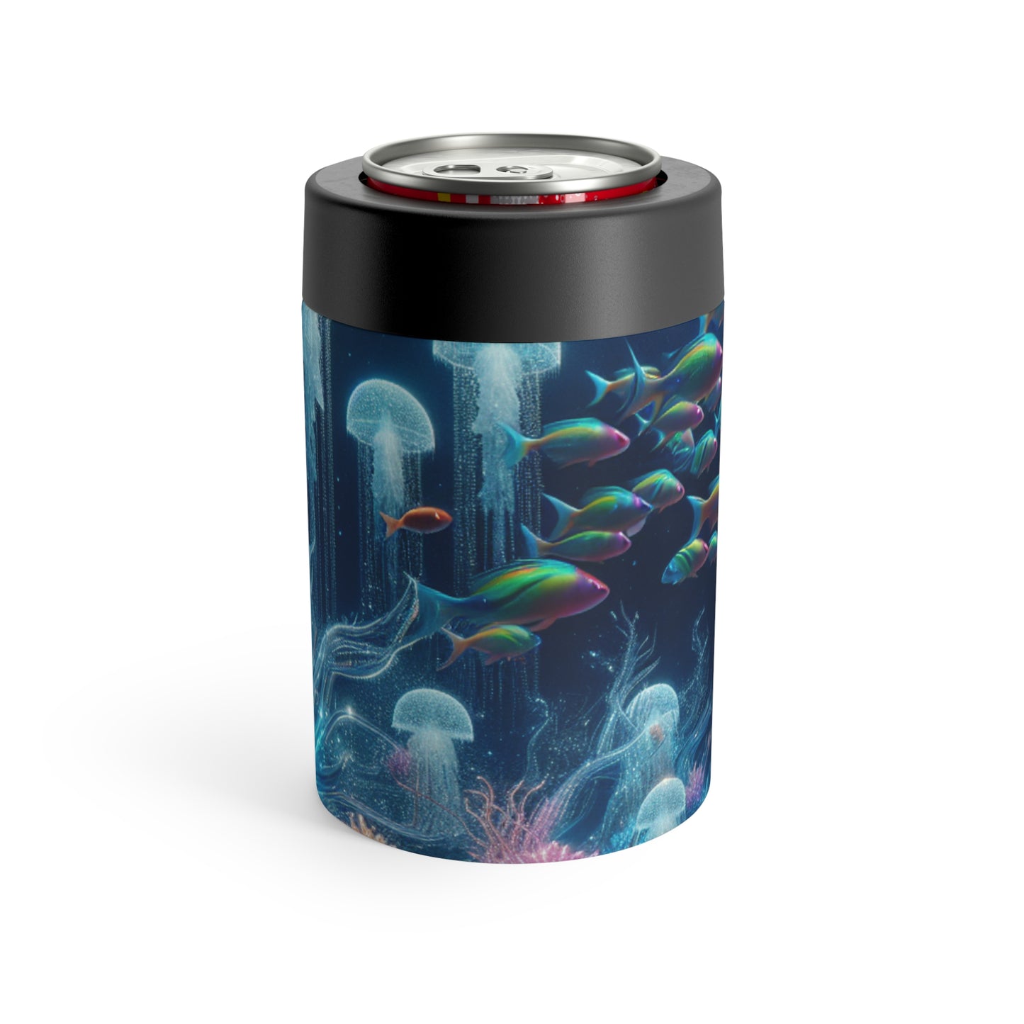 "Neon Dreams: The Underwater Wonderland" - The Alien Can Holder