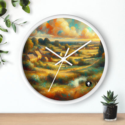 "Fairy Forest Twilight" - The Alien Wall Clock Neoromanticism