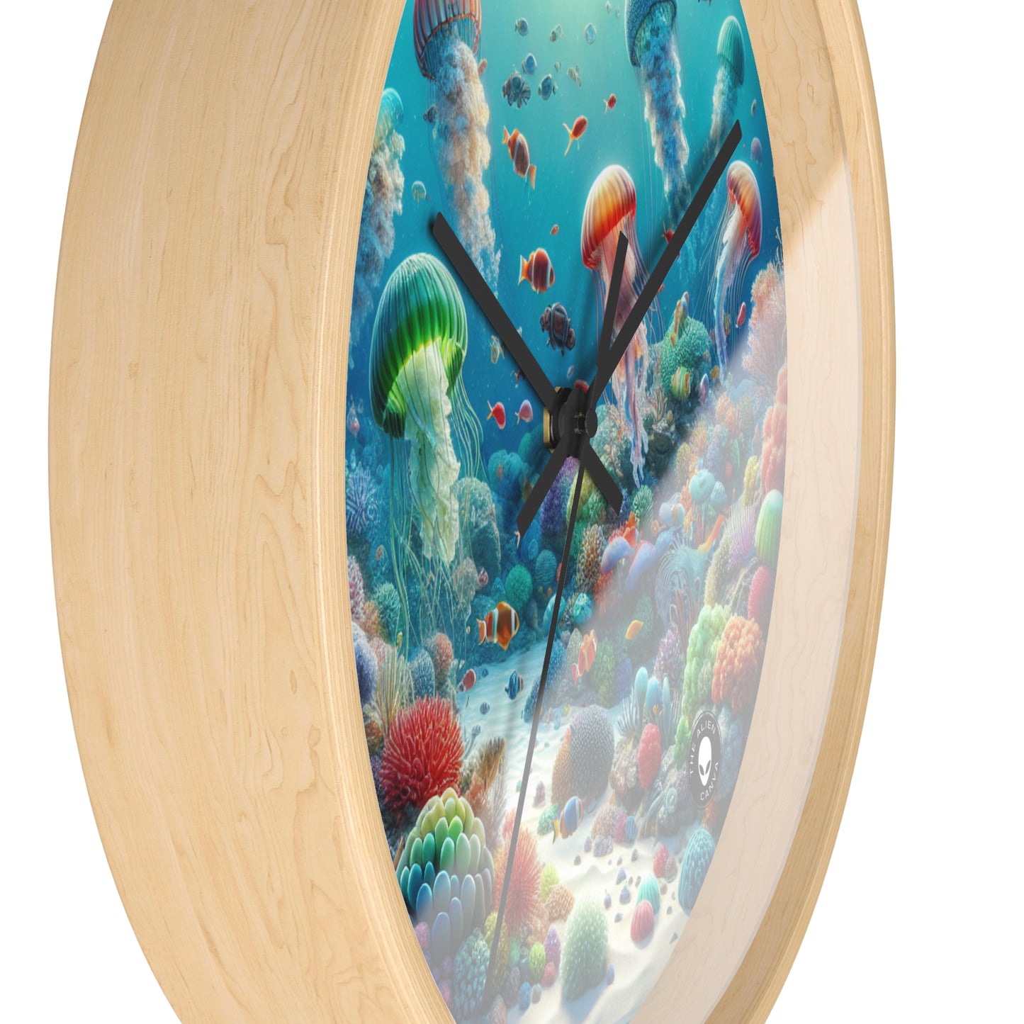 "Jellyfish Fantasy" - The Alien Wall Clock