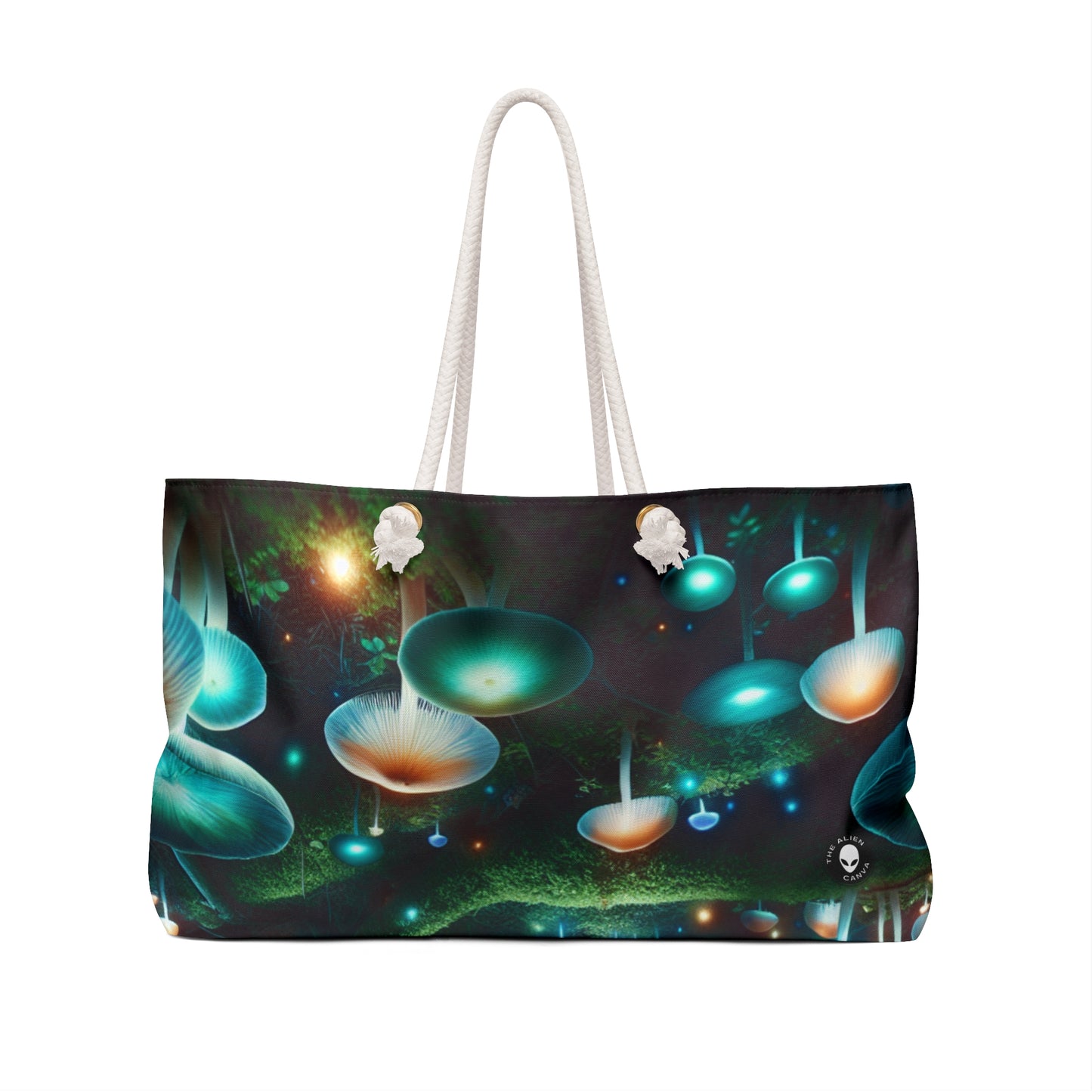 "Enchanted Night in the Fungus Forest" - The Alien Weekender Bag