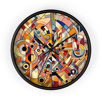 Caos y armonía: una danza visual - El reloj de pared alienígena Arte abstracto