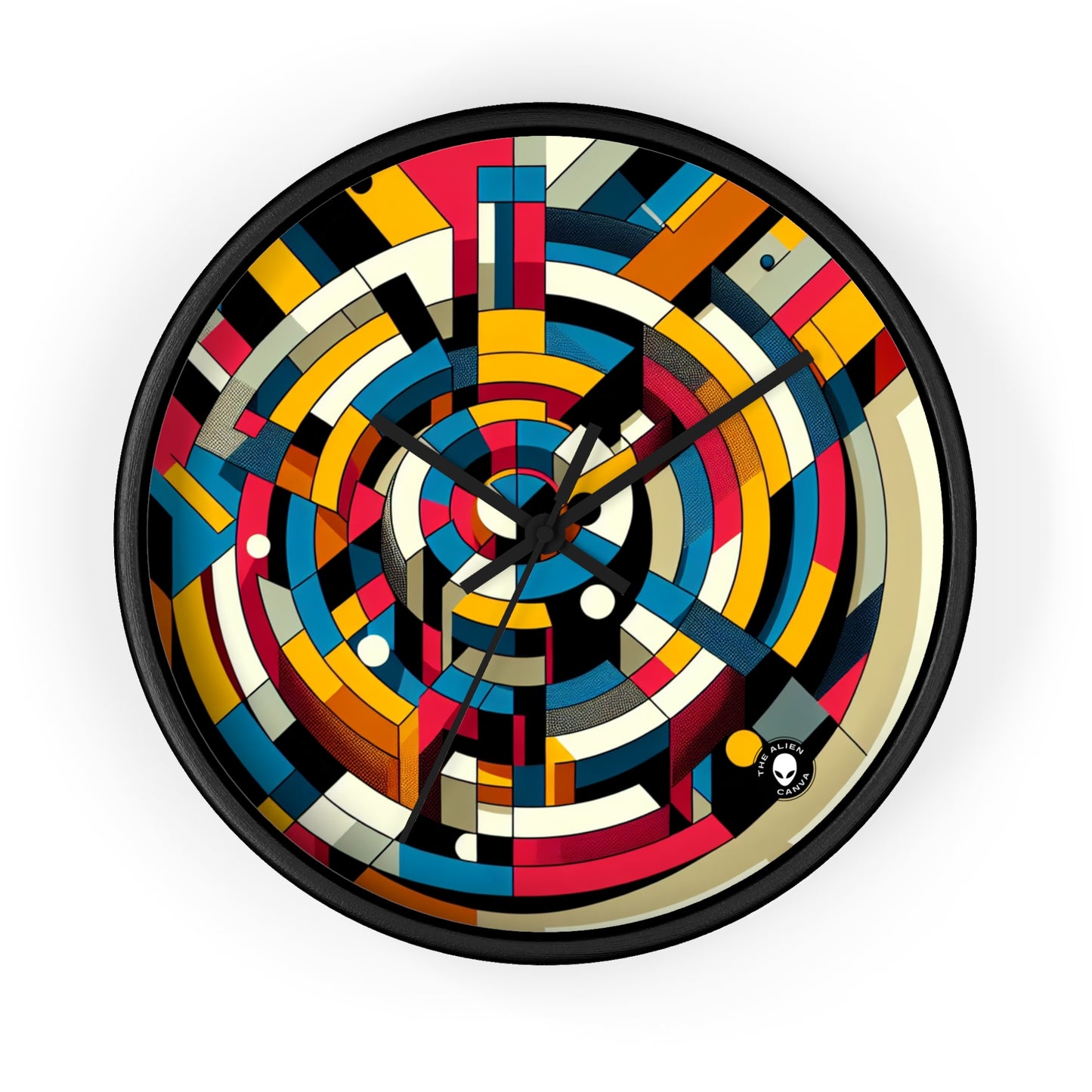 "Digital Revolution: A Constructivist Perspective" - The Alien Wall Clock Constructivism