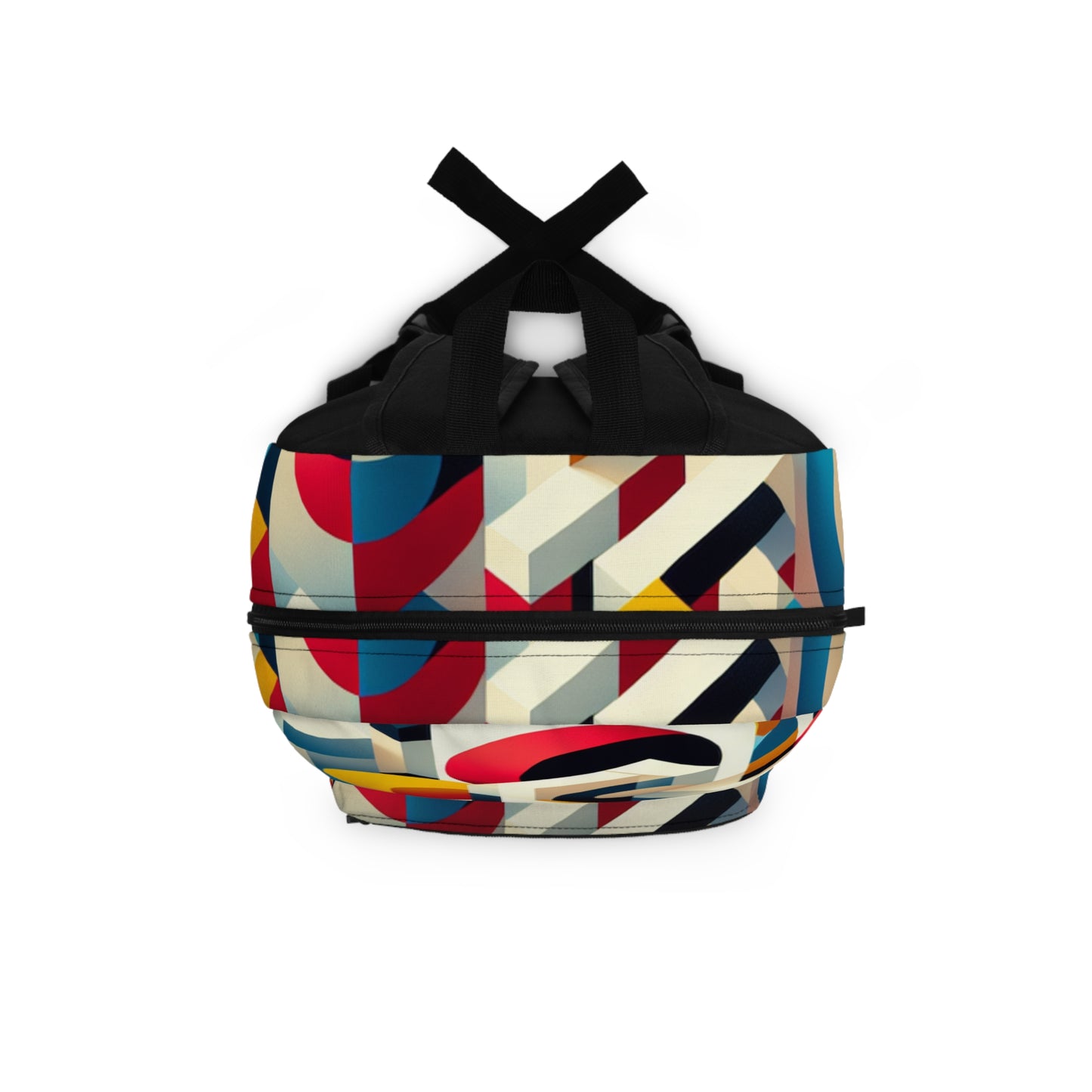 "Harmonious Balance: Geometric Abstract Art" - The Alien Backpack Geometric Abstraction