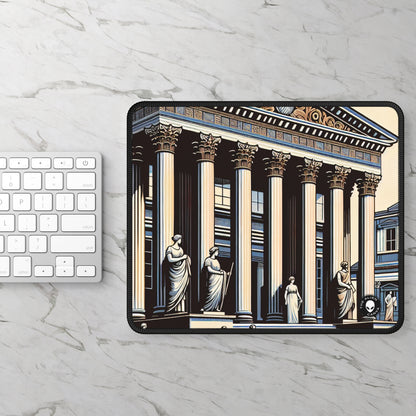 "Neoclassical Urban Elegance" - The Alien Gaming Mouse Pad Neoclassicism