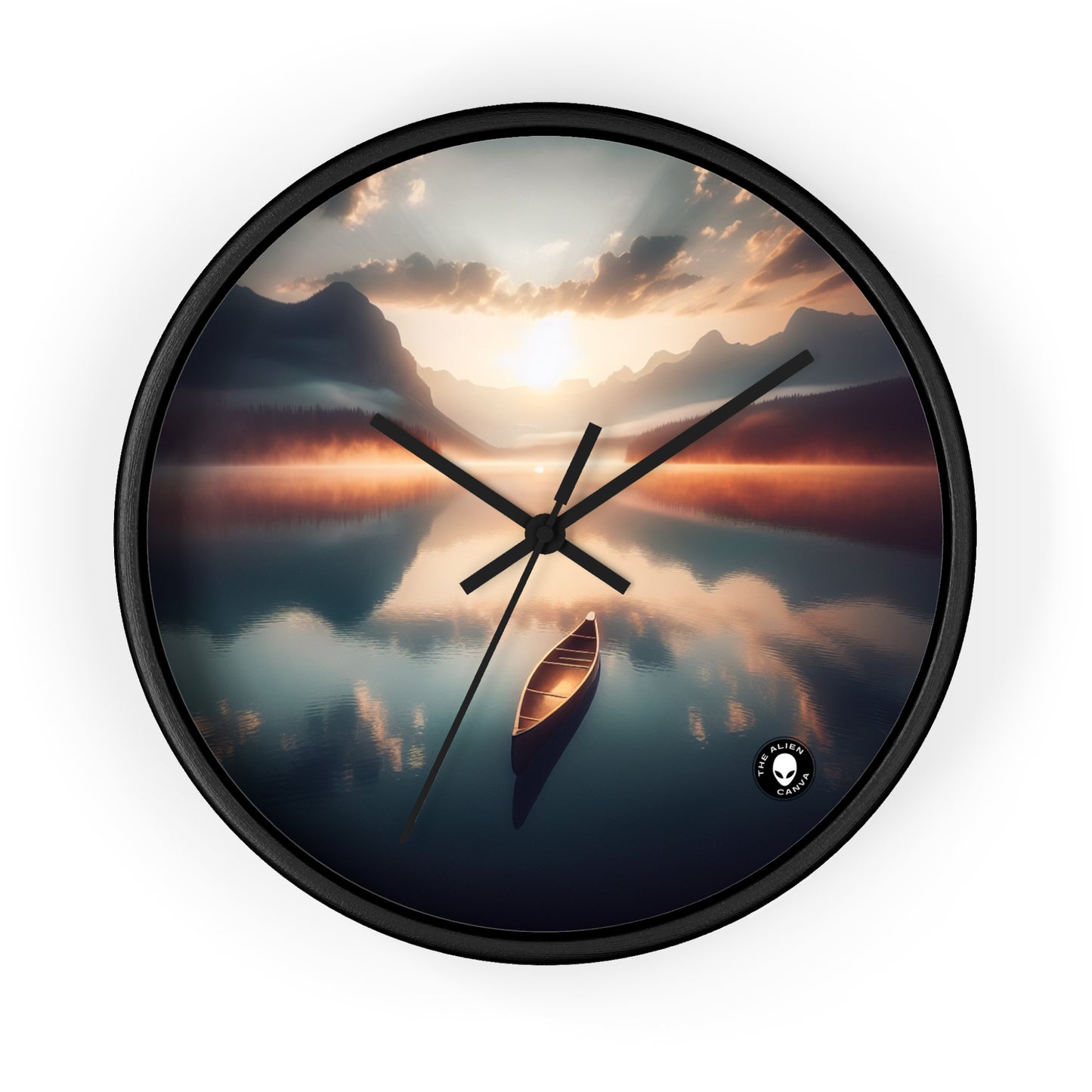 "Tranquil Morning" - The Alien Wall Clock