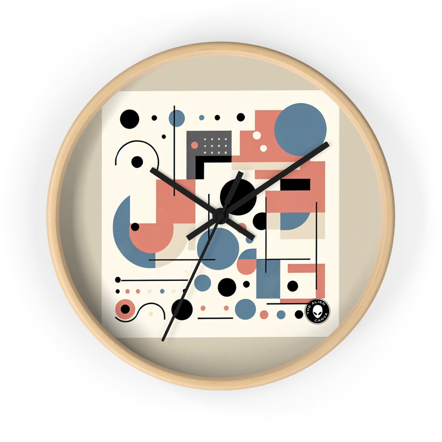 "Equilibrium: Exploring Balance Through Minimalist Art" - The Alien Wall Clock Minimalism