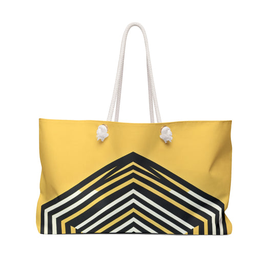 "Dynamic Illusions: Op Art Exploration" - The Alien Weekender Bag Optical Art (Op Art)