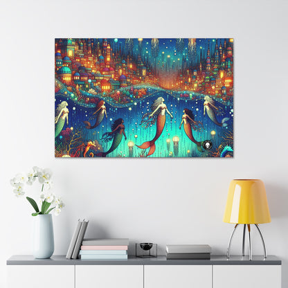 "Glowing Jellyfish City: A Whimsical Underwater World" - The Alien Canva